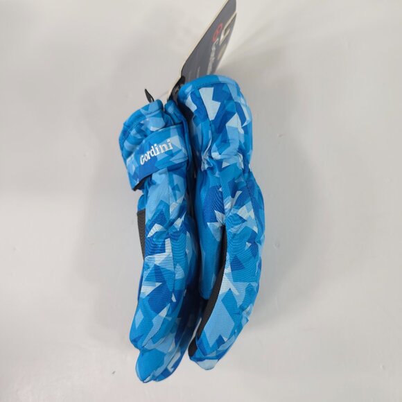 NWT GORDINI WRAP AROUND BLUE GLOVES CHILDREN'S SIZE LARGE WATERPROOF DRI-MAX.... - Picture 4 of 7